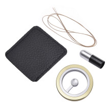 (Goldener) Metall-Kreisel Phantom Spinner Mezmocoin Phantom Dekompressionsspielzeug-Set Phantom Tisch-Illusionsspielzeug