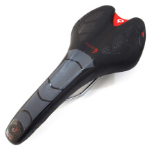 (Farbe1)Prologo Fahrradsattel, Mountainbike-Sattel für Herren, Leder, Rennradsitzmatte
