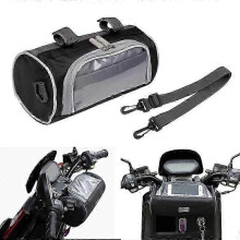 Applicable 2.5L Windshield Bag Motorcycle Front Handlebar Fork Storage Bag Container Fabric Waterproof