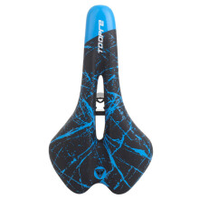 (B-Blue) Fahrradsattel MTB Rennradsattel PU-Lederfüllung Komfortabel