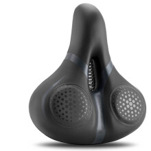 (38210006001) MTB Bike Bicycle Saddle Rail Hollow Breathable Absorption Rainproof Soft Comfortable