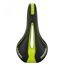 (Black Green) 9 Colors MTB Mountain Bike Cycling Thickened Extra Comfort Ultra Soft Silicone 3D Pad