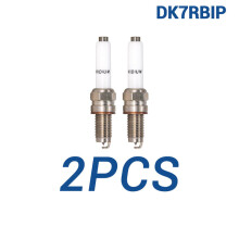 (2 pieces with box)Iridium Platinum Spark Plugs TORCH DK7RBIP Replace for Candles 0241145515 VW 04E905601B