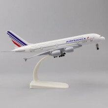 (A380 france)20cm Plane Toy Model Alloy Metal UK Air British Airways AIRBUS 380 A380 Airlines Airplane