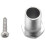12 Pieces Silver Acoustic Guitar Machine Heads Knobs Guitar String Tuning Peg Tuner(6 for Left + 6 for Right) 7