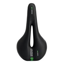 (Grün) Fahrradsattel, hohl, ergonomisch, Rennradsattel, stoßfest, komfortabel, weich, Fahrradsattel