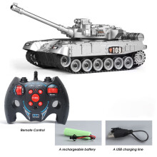 (Silbernes 7-Kanal) RC-Panzer, Militär, Kriegsschlacht, Vereinigte Staaten, M1 Leopard 2, ferngesteuertes