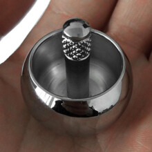 1pc Metal Flip Over Top Gyro Spinning Top Toys Kids Educational Toy Gifts Automatic Flip Metal Texture