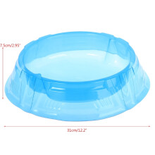 New Spinning Tops Stadium Battle Attack Top Plate Transparent Blue Combat Arena For Beylad 95AE