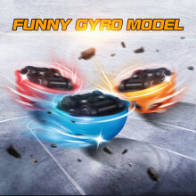 Funny Gyro Model Car Toy Children's Fingertip Gyro Car Mini Insect Puzzle Inertial Collision Gyro Car