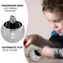 1 Stück Automatischer Kreisel mit Metallstruktur – Spielzeug, lustiges Geschenk, Metall-Kreisel, Drehspielzeug,