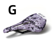 (G) Ultraleichtes 121g Fahrrad-Sattelkissen aus Carbonfaser mit individuellem Muster für MTB und Rennrad