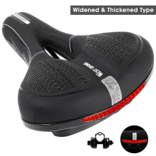 (Verdicken, Verbreiten B) Fahrradsattel MTB-Fahrradsitz, wasserdicht, weiches Sitzkissen, Fahrradzubehör,