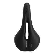 (Schwarz) Fahrradsattel, hohl, ergonomisch, Rennradsattel, stoßfest, komfortabel, weich, Fahrradsattel
