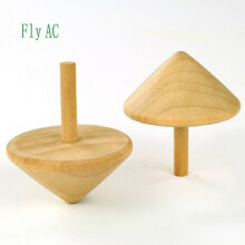 Fly AC 12 Stück/Packung Mini-Kreisel aus Holz – Spielzeug für Erwachsene und Kinder, Geburtstagsgeschenk