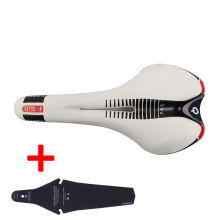 (P6-2) MTB-Fahrradsattel mit Logo für Damen und Herren, Rennradsattel für Mountainbikes, komfortabler