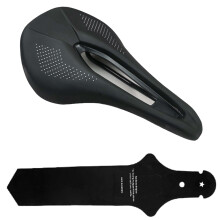 (schwarz 2) Fahrradsattel MTB Rennrad Mountainbike Sättel Rennsattel Sillin Bicicleta PU Atmungsaktiv