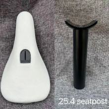 (Transparent) BMX-Sattel, BMX Pivotal-Sattel, BMX-Sattelstütze, FGFS Dirt-Jump-Sattel