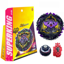 (String Launcher)Box Set B-175 Lucifer The End Superking B175 Spinning Top with Spark Launcher Box Kids