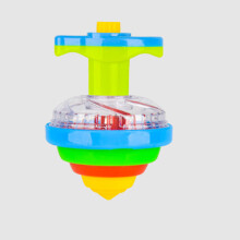 (2)New Spinning Top Flash Luminous Spinning Tops Toy Colorful Top Ejection Toy Flashing Led Gyroscope