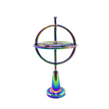 (colorful)Newest Creative Finger Gyro Metal Alloy Decompression Gyroscope Scientific Educational Relieve