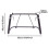 HeavyDuty Adjustable Keyboard Stand with Locking Strap for 88 Keys Performance and Travel 2