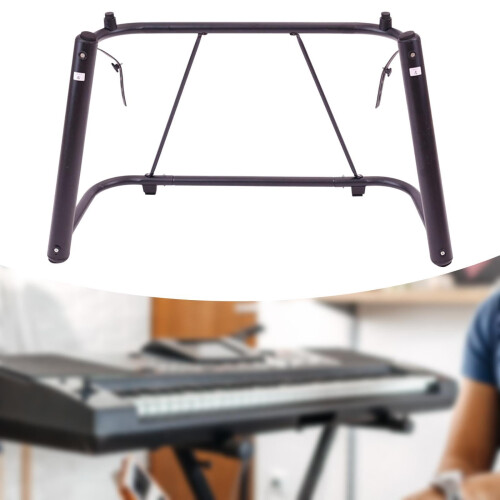 HeavyDuty Adjustable Keyboard Stand with Locking Strap for 88 Keys Performance and Travel 2