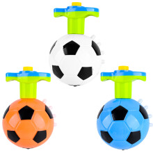 (A-3PCS)New Spinning Top Flash Luminous Spinning Tops Toy Colorful Top Ejection Toy Flashing Led Gyroscope