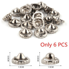 (B)Beyblad Spinning Top Fight Parts Metal Face Bolts Performance Tip Pack 6pcs/ lot New Hot
