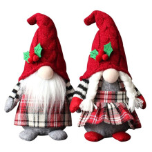 Christmas Gnomes Christmas Gnome Cute Faceless Doll Hooded Forest Old Doll Home Plush Desktop Ornaments