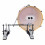 2pcs Self Adhesive Drum Patch Set for Kick Bass Drum Head, Durable PET Protector, Enhanced Sound 5
