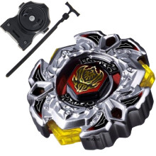 (violet)1pcs Spinning Top Metal Fusion 4D Set NEMESIS X:D+Launcher Kids Game Toys Children Christmas