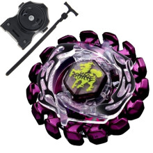 (Dark Gray)1pcs Spinning Top Metal Fusion 4D Set NEMESIS X:D+Launcher Kids Game Toys Children Christmas