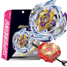 (Spark Ripcord)Box Set B-168 Rage Longinus Superking B168 Spinning Top with Spark Launcher Box Kids