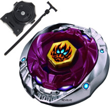(Dark Khaki)1pcs Spinning Top Metal Fusion 4D Set NEMESIS X:D+Launcher Kids Game Toys Children Christmas