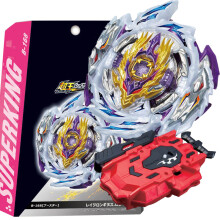 (String Set)Box Set B-168 Rage Longinus Superking B168 Spinning Top with Spark Launcher Box Kids Toys