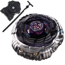 (white)1pcs Spinning Top Metal Fusion 4D Set NEMESIS X:D+Launcher Kids Game Toys Children Christmas