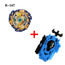 (B-167 With Launchers)All Models Launchers Beybla Burst GT Toys Arena Metal God Fafnir Spinning Toy