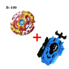 (B-100 With Launchers)All Models Launchers Beybla Burst GT Toys Arena Metal God Fafnir Spinning Toy