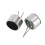 30 Pcs 2 Pin  MIC Capsule Electret Condenser Microphone Silver Tone Black 2