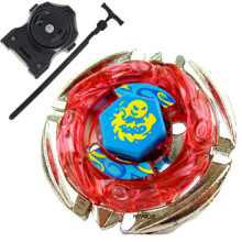 (Light green)1pcs Spinning Top Metal Fusion 4D Set NEMESIS X:D+Launcher Kids Game Toys Children Christmas