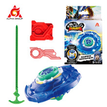 (Super Whisker)Infinity Nado 3 Plastic Series Set Blade Spinner Gyro Battle Spinning Top with Launchers