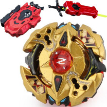 (ALI111)GOLD B-85 Killer Deathscyther / Doomscizor BOOSTER LR RED Launcher Spinning Top Sword Launcher
