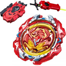 (ALI090)GOLD B-85 Killer Deathscyther / Doomscizor BOOSTER LR RED Launcher Spinning Top Sword Launcher