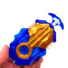 (B-184 Blue)Single DB Spinning Tops B-193 Ultimate Valkyrie Burst Battle Top B-184 Custom Bey Launcher