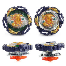 (Single Bey)Box Set B-185 Vanish Fafnir DB Dynamite Battle B185 Spinning Top with Gold Custom Launcher