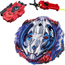 (ALI091)GOLD B-85 Killer Deathscyther / Doomscizor BOOSTER LR RED Launcher Spinning Top Sword Launcher