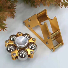 (Gold)Ferris Wheel Design Hand Fidget Finger Spinner Spinning Top Novelty Gryo Toys