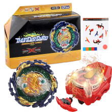 (R Spark String)Box Set B-185 Vanish Fafnir DB Dynamite Battle B185 Spinning Top with Gold Custom Launcher