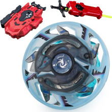 (ALI101)GOLD B-85 Killer Deathscyther / Doomscizor BOOSTER LR RED Launcher Spinning Top Sword Launcher